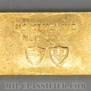 少尉（Second Lieutenant (2LT)）[カラー/階級章/1960s/バッジ/中古1点物]の画像