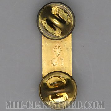 少尉（Second Lieutenant (2LT)）[カラー/階級章/1960s/バッジ/中古1点物]の画像
