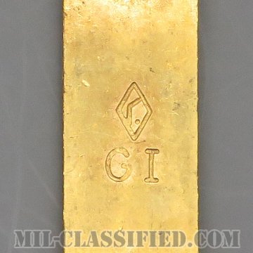 少尉（Second Lieutenant (2LT)）[カラー/階級章/1960s/バッジ/中古1点物]の画像