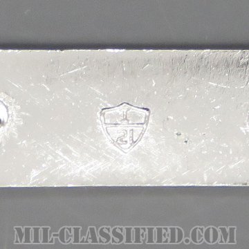 中尉（First Lieutenant (1LT)）[カラー/階級章/1960s/バッジ/中古1点物]の画像