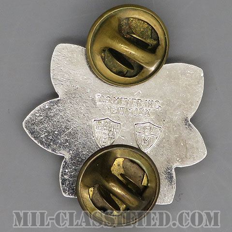 中佐（Lieutenant Colonel (LTC)）[カラー/階級章/1950s/バッジ/中古1点物]の画像