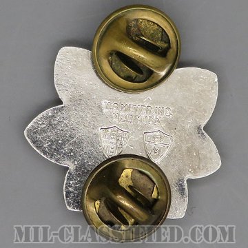 中佐（Lieutenant Colonel (LTC)）[カラー/階級章/1950s/バッジ/中古1点物]の画像