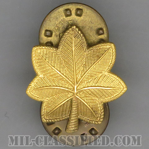 少佐（Major (MAJ)）[カラー/階級章/1960s/バッジ/ミニサイズ/中古1点物]の画像