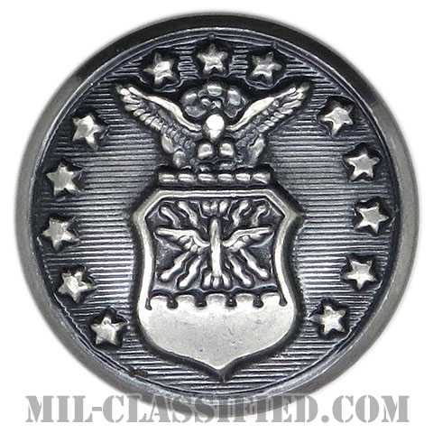 空軍用メタルボタン (-1994)（Air Force Button, 30 Ligne (19mm・3/4inch)） [ボタン/トグル（留め具）付/2個セット]の画像