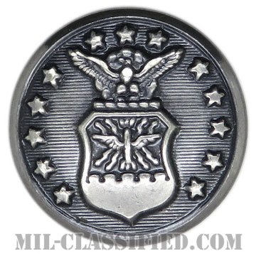 空軍用メタルボタン (-1994)（Air Force Button, 30 Ligne (19mm・3/4inch)） [ボタン/トグル（留め具）付/2個セット]の画像