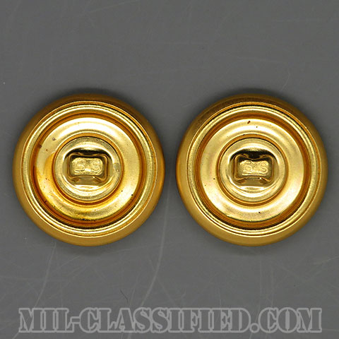 陸軍用ゴールドボタン（ARMY Gold Button, 36 Ligne (23mm・7/8inch)） [ボタン/2個セット/中古1点物]の画像