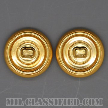 陸軍用ゴールドボタン（ARMY Gold Button, 36 Ligne (23mm・7/8inch)） [ボタン/2個セット/中古1点物]の画像