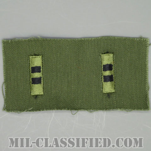 准尉 (CW2)（Chief Warrant Officer 2）[サブデュード/階級章（1972-）/コットン100％/パッチ/ペア（2枚1組）/1点物]の画像