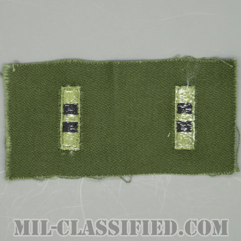准尉 (CW2)（Chief Warrant Officer 2）[サブデュード/階級章（1972-）/コットン100％/パッチ/ペア（2枚1組）/1点物]の画像