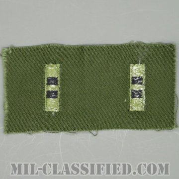 准尉 (CW2)（Chief Warrant Officer 2）[サブデュード/階級章（1972-）/コットン100％/パッチ/ペア（2枚1組）/1点物]の画像