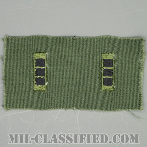 准尉 (CW3)（Chief Warrant Officer 3）[サブデュード/階級章（1972-）/コットン100％/パッチ/ペア（2枚1組）/1点物]の画像