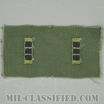 准尉 (CW3)（Chief Warrant Officer 3）[サブデュード/階級章（1972-）/コットン100％/パッチ/ペア（2枚1組）/1点物]の画像