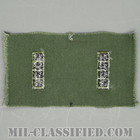准尉 (CW4)（Chief Warrant Officer 4）[サブデュード/階級章（1972-）/コットン100％/パッチ/ペア（2枚1組）/1点物]の画像