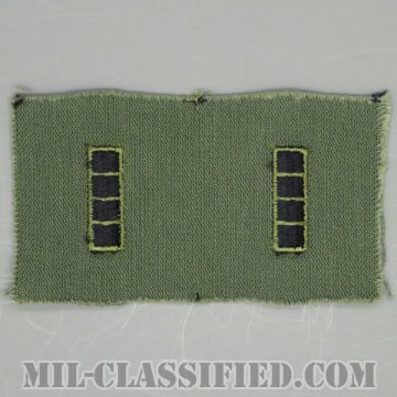 准尉 (CW4)（Chief Warrant Officer 4）[サブデュード/階級章（1972-）/コットン100％/パッチ/ペア（2枚1組）/1点物]の画像