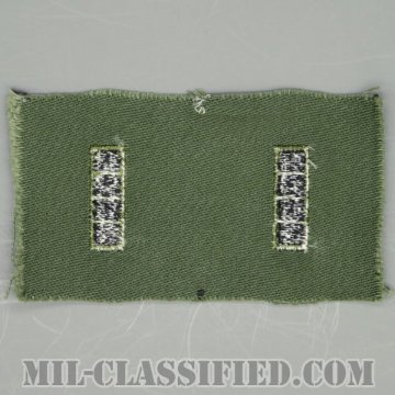 准尉 (CW4)（Chief Warrant Officer 4）[サブデュード/階級章（1972-）/コットン100％/パッチ/ペア（2枚1組）/1点物]の画像