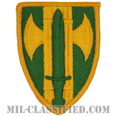 第18憲兵旅団（18th Military Police Brigade）[カラー/メロウエッジ/パッチ]画像
