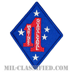 第1海兵連隊（1st Marine Regiment）[カラー/メロウエッジ/パッチ]の画像