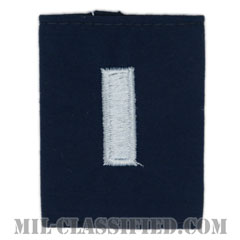 中尉（Lieutenant Junior Grade）[沿岸警備隊/ゴアテックスパーカー用スライドオン階級章]の画像