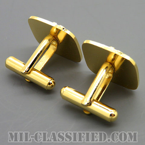 海軍将校章付カフスボタン（Navy Cuff Button (Cuff Link), Officer）[ペア（2個1組）]の画像