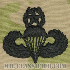 空挺章 (マスター)（Parachutist Badge, Master）[OCP（3C）/パッチ]の画像