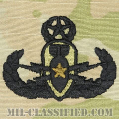爆破物処理章 (マスター) （Explosive Ordnance Disposal (EOD), Badge, Master）[OCP（3C）/パッチ]の画像