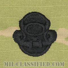 スキューバ員章（Diver Badge, Scuba）[OCP（3C）/パッチ]の画像