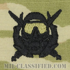 特殊作戦潜水員章（Diver Badge, Special Operations Diver）[OCP（3C）/パッチ]の画像