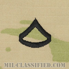 上等兵（Private First Class (PFC)）[OCP（3C）/階級章/キャップ・チェスト用縫い付けパッチ]の画像