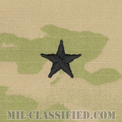 准将（Brigadier General (BG)）[OCP（3C）/階級章/キャップ・チェスト用縫い付けパッチ]の画像