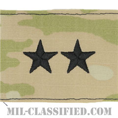 少将（Major General (MG)）[OCP（3C）/階級章/キャップ用縫い付けパッチ]の画像