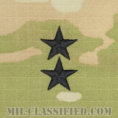 少将（Major General (MG)）[OCP（3C）/階級章/チェスト用縫い付けパッチ]の画像