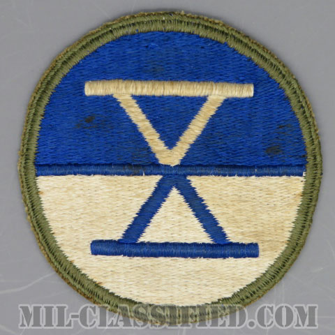 第10軍団（10th Corps）[カラー/カットエッジ/パッチ/中古1点物]の画像