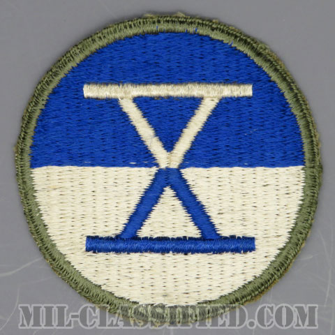 第10軍団（10th Corps）[カラー/カットエッジ/パッチ/中古1点物]の画像