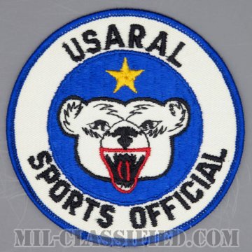 アメリカ陸軍アラスカ スポーツオフィシャル（Sports Official, US Army Alaska (USARAK)）[カラー/メロウエッジ/パッチ]の画像