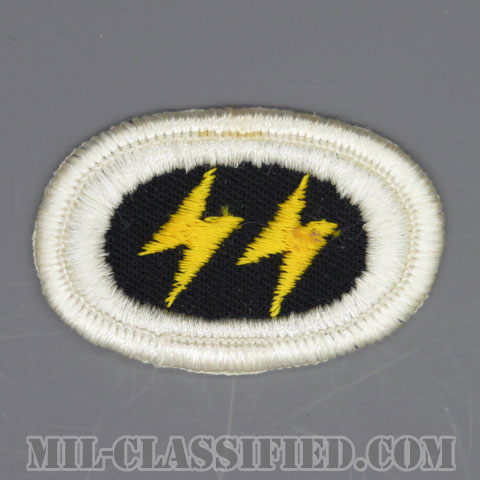 第425歩兵連隊E/F中隊（Company E/F (Ranger), 425th Infantry Regiment）[カラー/メロウエッジ/ベレーフラッシュ・オーバルパッチ/1点物（セット）]の画像