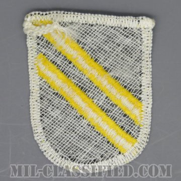 第425歩兵連隊E/F中隊（Company E/F (Ranger), 425th Infantry Regiment）[カラー/メロウエッジ/ベレーフラッシュ・オーバルパッチ/1点物（セット）]の画像