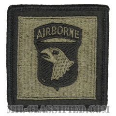 第101空挺師団（101st Airborne Division (Air Assault)）[サブデュード/ヘルメット用/パッチ]の画像