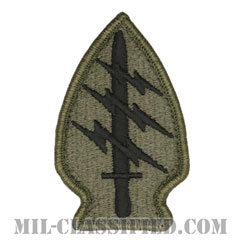 米陸軍】ビンテージ：GHQ（連合軍司令部）パッチ：中古(2