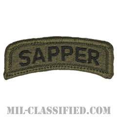 サッパータブ（Sapper Tab）[サブデュード/メロウエッジ/ベルクロ付パッチ]の画像