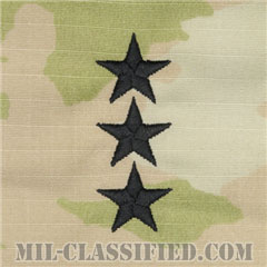 中将（Lieutenant General (LTG)）[OCP（3C）/階級章/チェスト用縫い付けパッチ]の画像