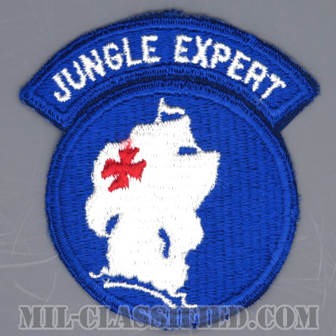 ジャングル作戦訓練センター（ジャングルエキスパート）（Jungle Operations Training Center, Jungle Expert）[カラー/カットエッジ/パッチ/1点物]の画像