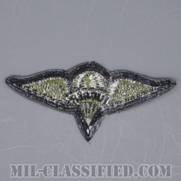 パラシュート整備士 (パラシュートリガー)（Parachute Rigger Badge）[サブデュード/カットエッジ/パッチ/1点物]の画像
