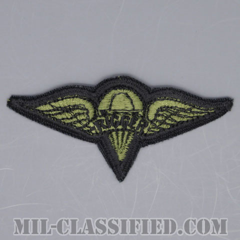 パラシュート整備士 (パラシュートリガー)（Parachute Rigger Badge）[サブデュード/カットエッジ/パッチ/1点物]の画像