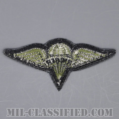 パラシュート整備士 (パラシュートリガー)（Parachute Rigger Badge）[サブデュード/カットエッジ/パッチ/1点物]の画像
