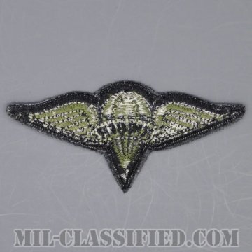 パラシュート整備士 (パラシュートリガー)（Parachute Rigger Badge）[サブデュード/カットエッジ/パッチ/1点物]の画像