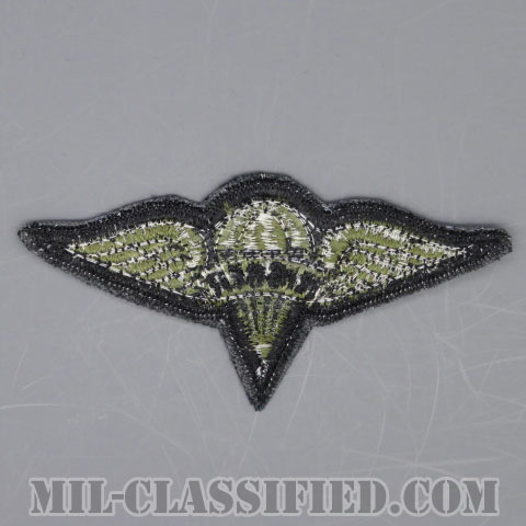 パラシュート整備士 (パラシュートリガー)（Parachute Rigger Badge）[サブデュード/カットエッジ/パッチ/1点物]の画像