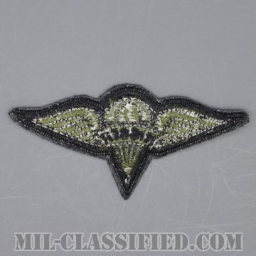 パラシュート整備士 (パラシュートリガー)（Parachute Rigger Badge）[サブデュード/カットエッジ/パッチ/1点物]の画像