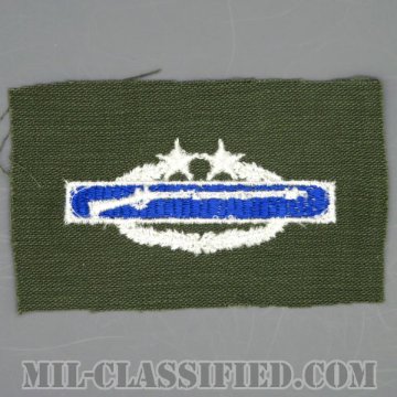 戦闘歩兵章 (サード)（Combat Infantryman Badge (CIB), Third Award）[カラー/パッチ/1点物]の画像