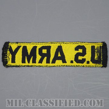 U.S.ARMY [カラー/機械織り/ネームテープ/パッチ/中古1点物]の画像
