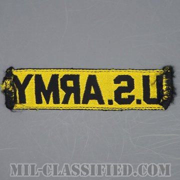 U.S.ARMY [カラー/機械織り/ネームテープ/パッチ/中古1点物]の画像